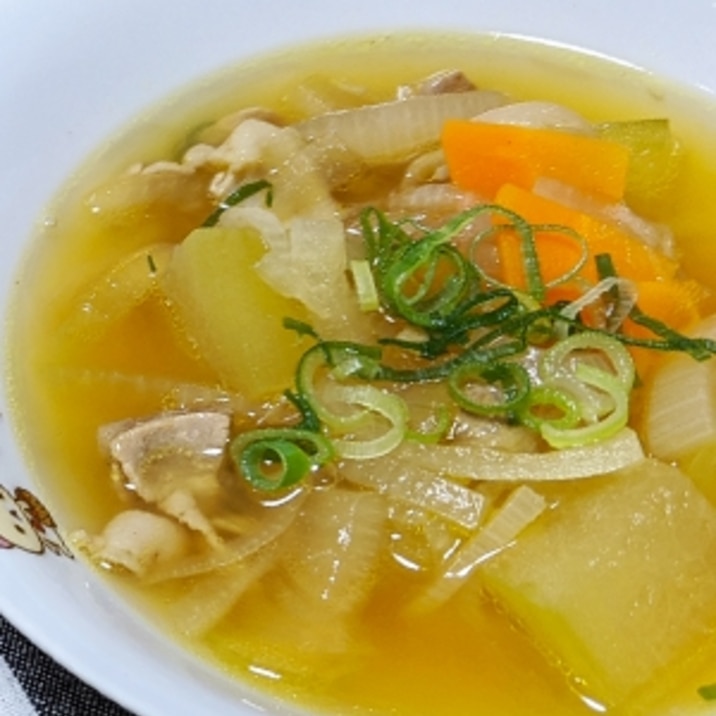 母直伝!夏バテ防止に冬瓜スープ!